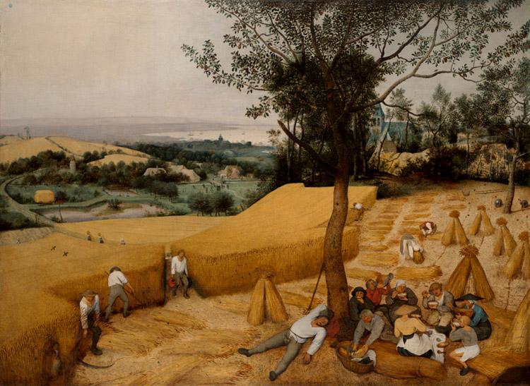 BRUEGEL, Pieter the Elder The Corn Harvest (mk08) Spain oil painting art